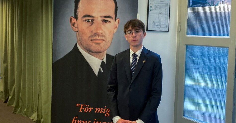 zdjęcie: 17-letni Polak odebrał nagrodę Young Courage Award 2025 Akademii Wallenberga / fot. PAP