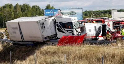 Śląskie: cztery osoby zginęły w wypadku na A1, a cztery są w stanie ciężkim
