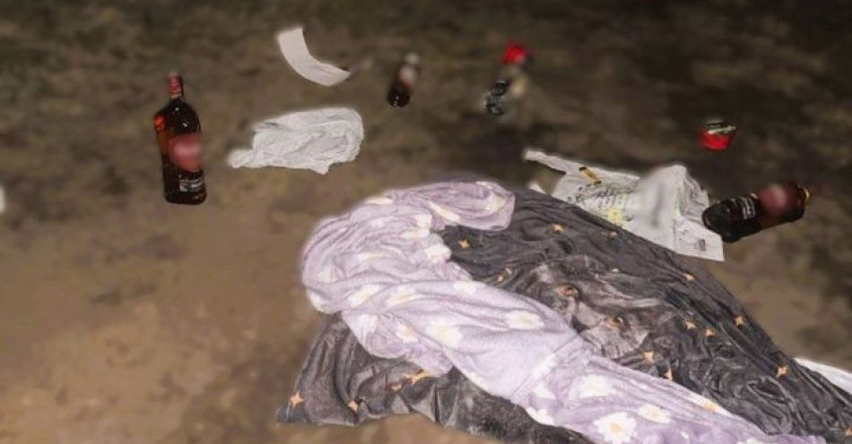 zdjęcie: Fałszywe zgłoszenie zmobilizowało służby w Rzeczenicy / fot. KPP w Człuchowie Fałszywe zgłoszenie postawiło służby na nogi. Apel o odpowiedzialność i rozwagę