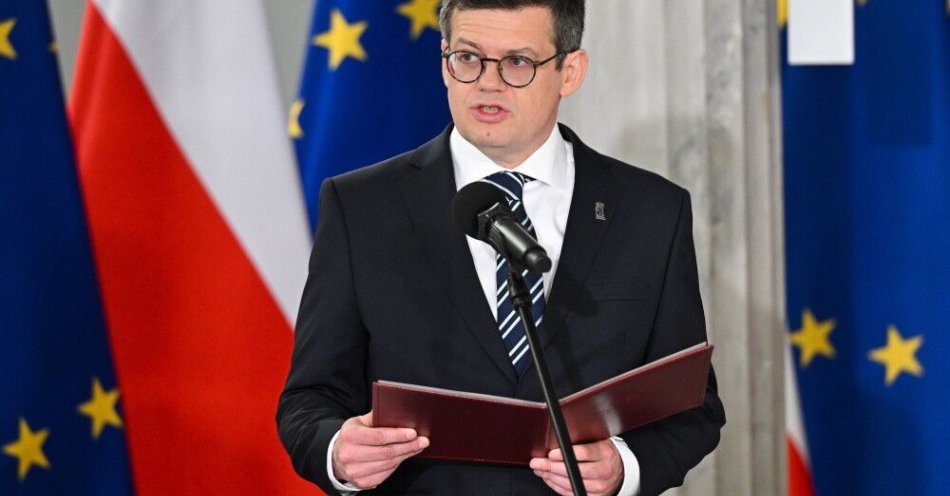 zdjęcie: Markiewicz: pójdziemy do TK, żądając dopuszczenia do pracy / Warszawa, 09.04.2026. Wybrany przez Sejm na stanowisko sędziego Trybunału Konstytucyjnego Krystian Markiewicz podczas ślubowania sędziów TK w Sejmie, 9 bm. Dotychczas prezydent Karol Nawrocki przyjął przysięgi od dwojga spośród sześciu sędziów Trybunału Konstytucyjnego wybranych 13 marca br. przez Sejm - od Dariusza Szostka i Magdaleny Bentkowskiej. Czworo sędziów nie zostało zaproszonych do Pałacu Prezydenckiego ws. złożenia ślubowania. (sko) PAP/Radek Pietruszka