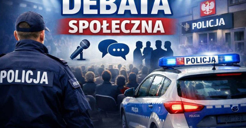 zdjęcie: Debata w Połczynie Zdrój o przeciwdziałaniu przemocy / fot. KPP w Świdwinie