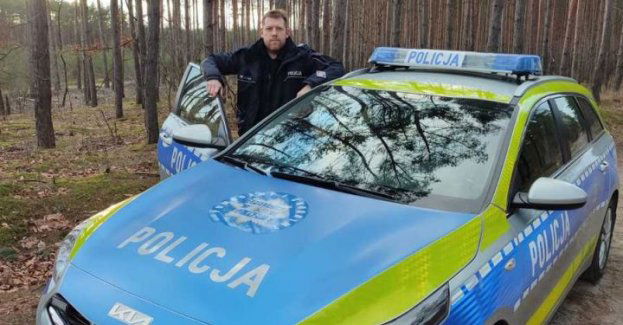 73-latek zgubił się w lesie. Z pomocą policjantów szczęśliwie wrócił do domu.
