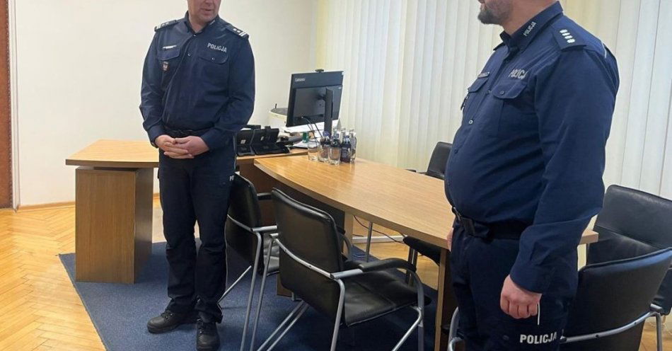 zdjęcie: Marek Ptak nowym I Zastępcą Komendanta Policji w Brzesku / fot. KMP w Brzesku