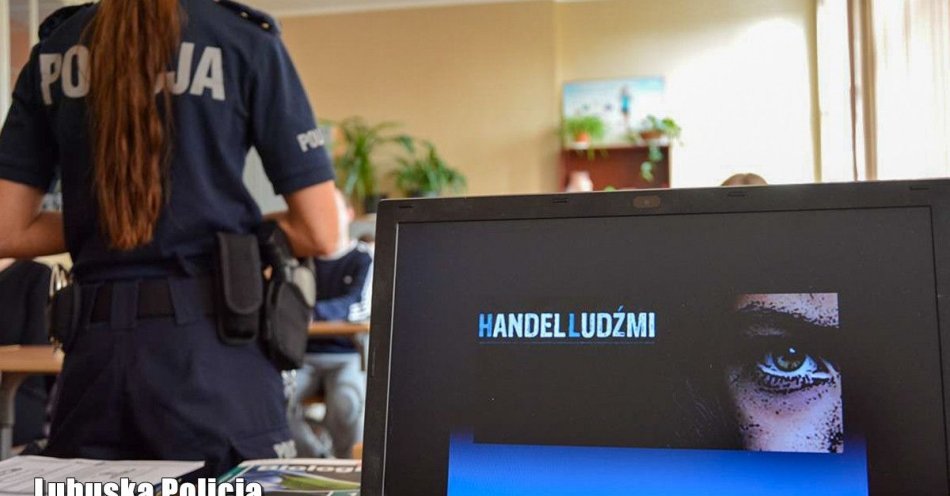 zdjęcie: Nie bądź obojętny. Jak rozpoznać handel ludźmi i reagować / fot. KPP Sulęcin
