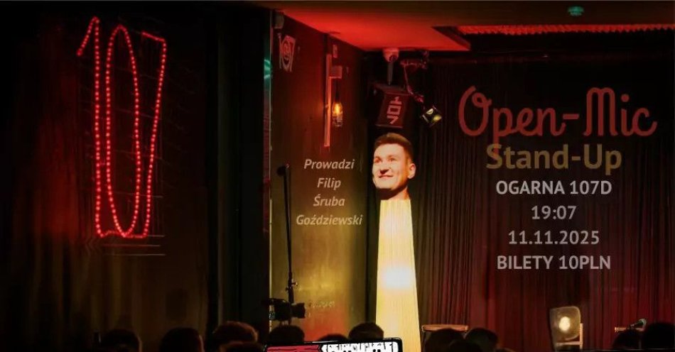 zdjęcie: Gospodarzem: Filip Śruba Goździewski / kupbilecik24.pl / Gospodarzem: Filip Śruba Goździewski