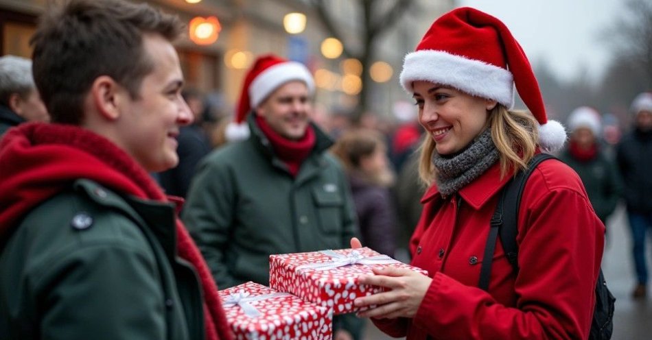 zdjęcie: Policjanci i CUS Mszczonów rozdali świąteczne prezenty dzieciom / TM/ przykładowa ilustracja