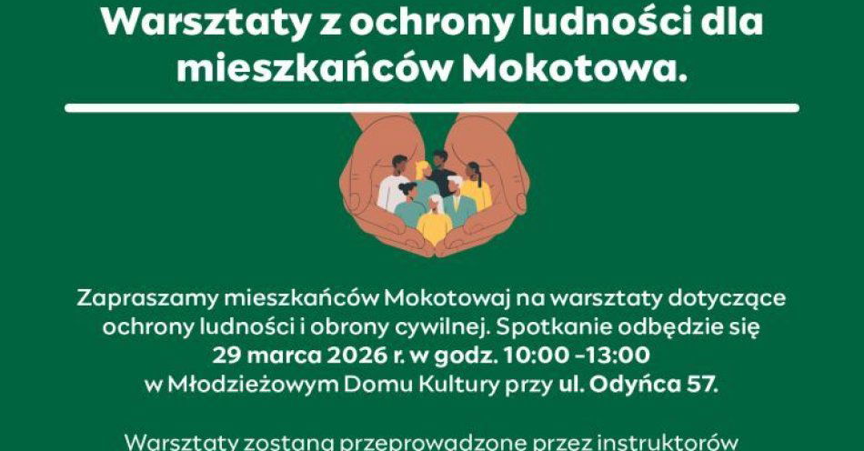 zdjęcie: Mokotów uczy się bezpieczeństwa. Bezpłatne warsztaty dla mieszkańców / fot. nadesłane