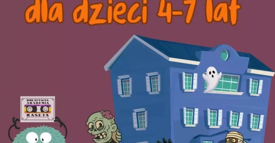 zdjęcie: HALLOWEEN dla dzieci 4-7 lat w Akademii KASETA - Gdańsk Wrzeszcz. / kupbilecik24.pl / HALLOWEEN dla dzieci 4–7 lat w Akademii KASETA – Gdańsk Wrzeszcz.