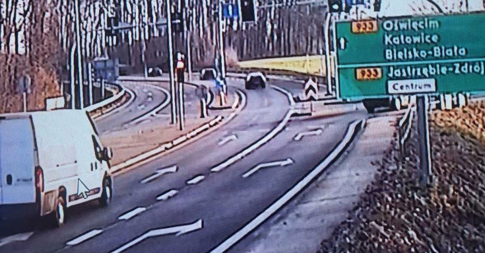 zdjęcie: Kamery łapią kierowców wjeżdżających na czerwonym świetle / fot. KPP w Pszczynie