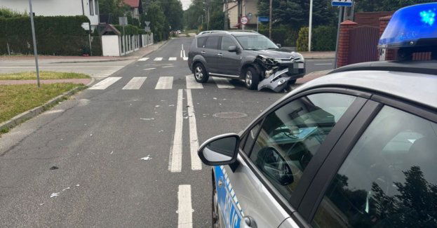 Pijany kierowca spowodował kolizję