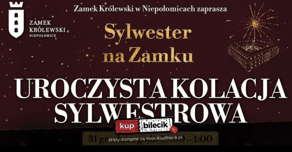 zdjęcie: Uroczysta kolacja sylwestrowa / kupbilecik24.pl / Uroczysta kolacja sylwestrowa
