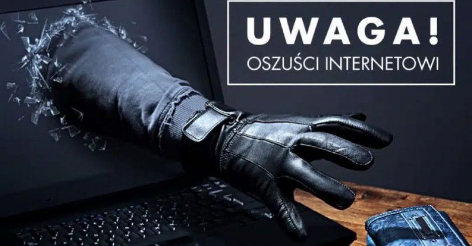 zdjęcie: Plaga internetowych oszustów / fot. KPP Opatów