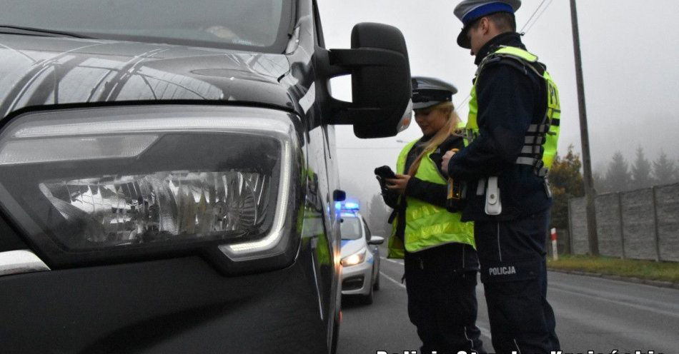 zdjęcie: Mgła i opady na drogach policja apeluje o ostrożność / fot. KPP Strzelce Krajeńskie  #1