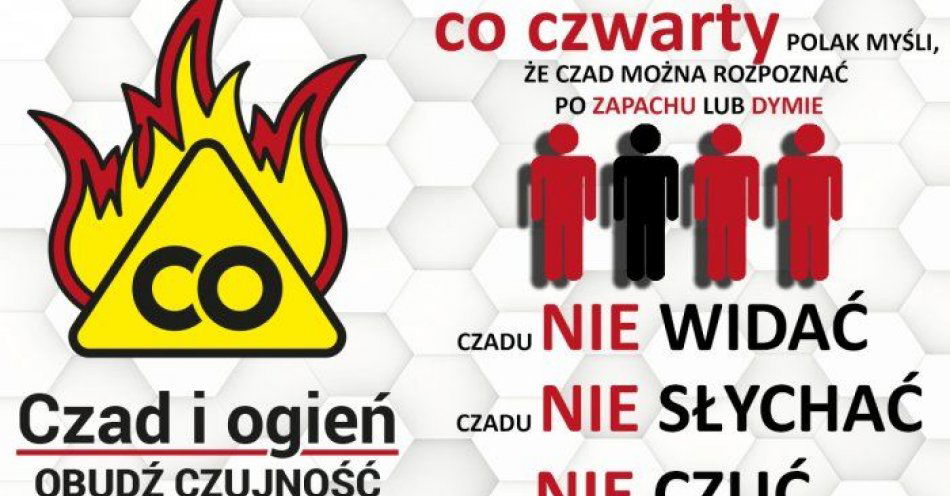 zdjęcie: Czad - ;Niewidzialny zabójca / fot. KPP w Polkowicach