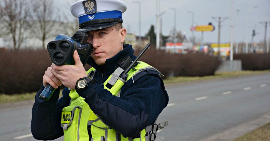 zdjęcie: Prędkość pod lupą suwalskich policjantów / fot. KMP Suwałki