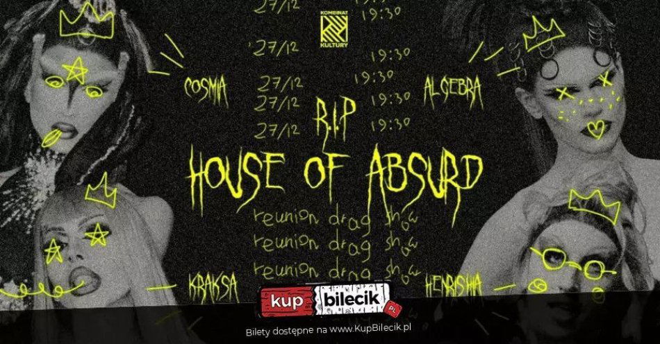 zdjęcie: Rip House of Absurd / kupbilecik24.pl / Rip House of Absurd