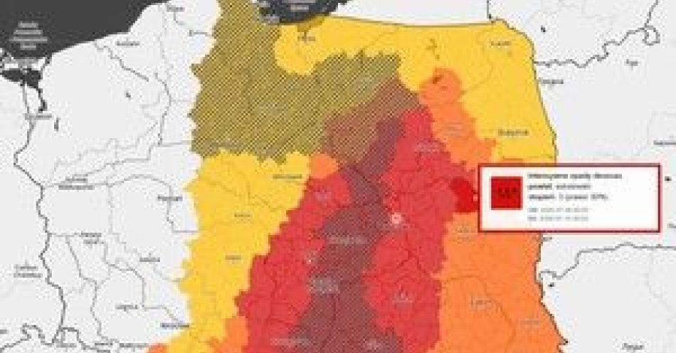 zdjęcie: Ostrzeżenia meteorologiczne dla Mazowsza / fot. KPP w Ciechanowie