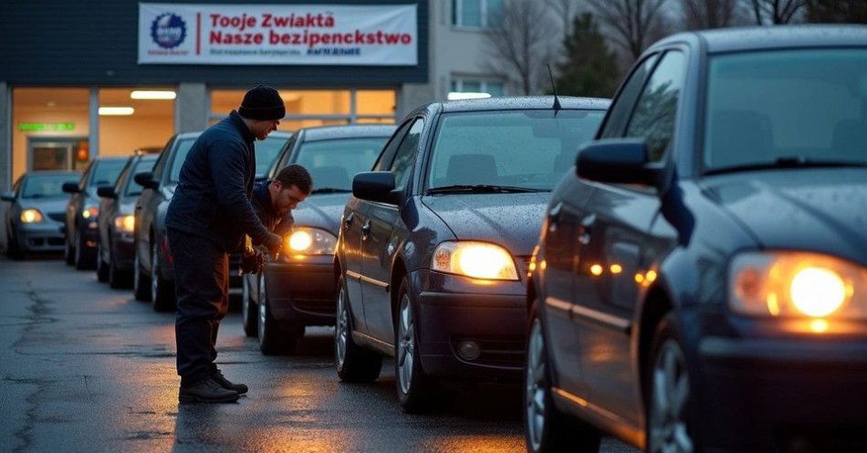 zdjęcie: Sprawdź światła samochodu za darmo w Braniewie / TM/ przykładowa ilustracja