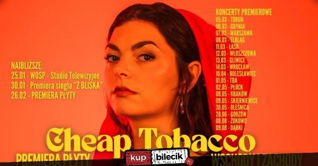 Premiera Albumu Cheap Tobacco Wschody i Zachody