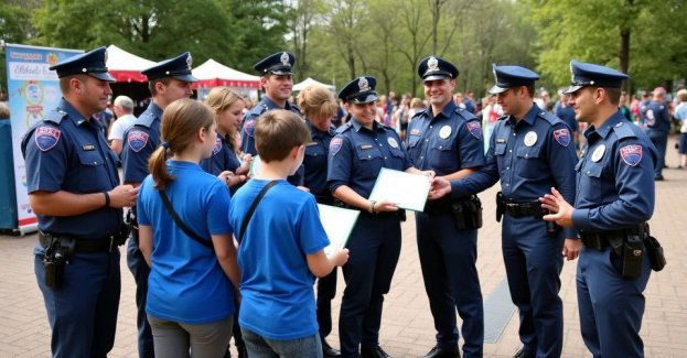 Policjanci z Gryfic wspierają młodych wolontariuszy