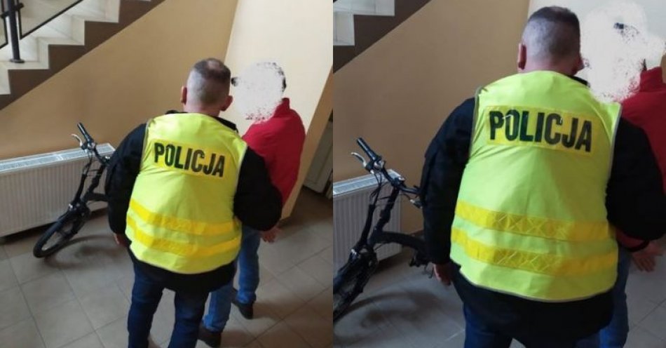 zdjęcie: Prabuccy policjanci odzyskali skradziony rower, a sprawca usłyszał zarzuty / fot. KPP w Kwidzynie
