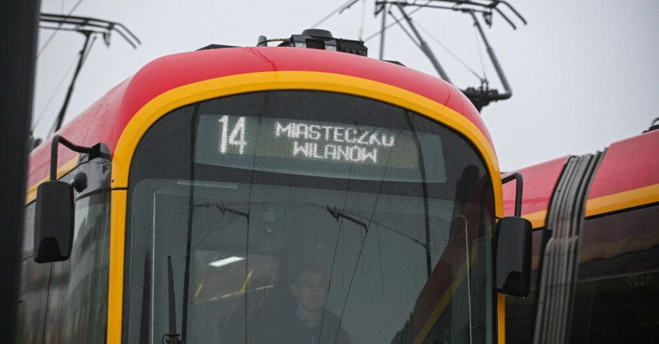 zdjęcie: Mieszkańcy Miasteczka Wilanów skarżą się na hałas powodowany przez tramwaje / fot. PAP