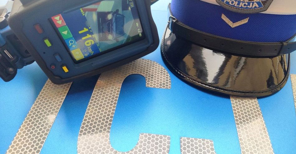 zdjęcie: Węgorzewo. Kontrole prędkości w ramach ROADPOL ujawniły 16 wykroczeń / fot. KPP w Węgorzewie