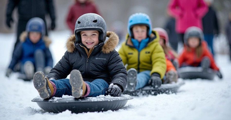zdjęcie: Bezpieczny kulig zasady dla bezpiecznej zimowej zabawy / TM/ przykładowa ilustracja