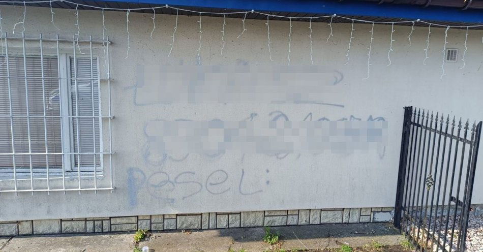 zdjęcie: Dokonał zniszczeń i zostawił pesel / fot. KMP Lublin