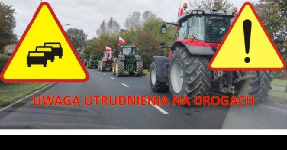 zdjęcie: Utrudnienia w ruchu / fot. KPP w Węgrowie