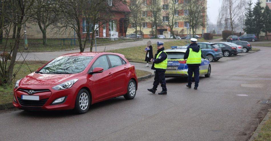 zdjęcie: Potrącenie rowerzysty / fot. KPP Mogilno