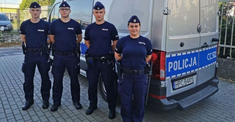 zdjęcie: Praktyki u grudziądzkich policjantów / fot. UM Grudziądz