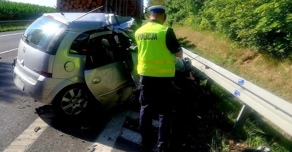 zdjęcie: Spowodował wypadek bo... zasnął za kierownicą / fot. KPP w Świeciu