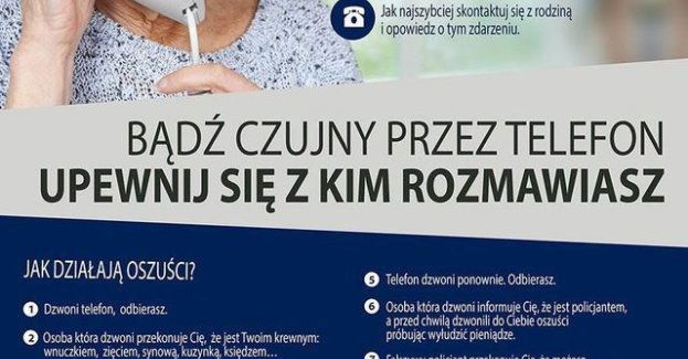 Senior oszukany metodą na wypadek stracił ponad 250 tys. zł