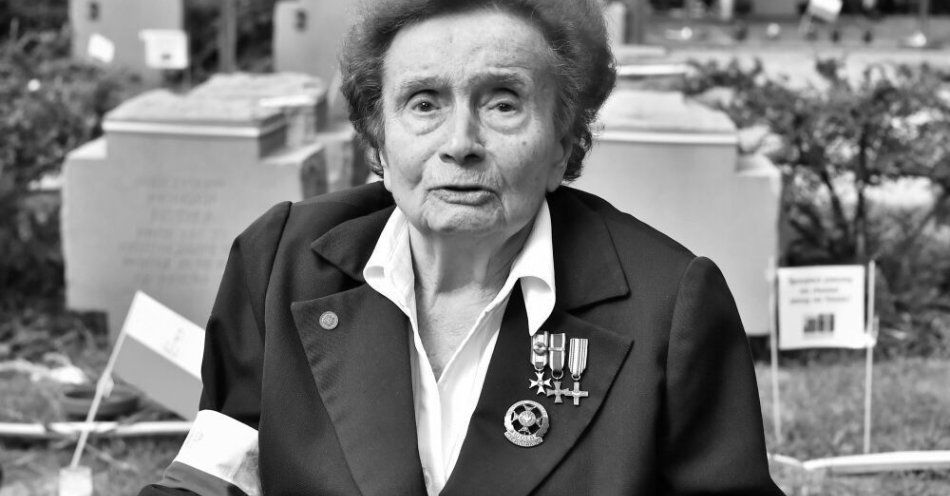 zdjęcie: Nie żyje uczestniczka Powstania Warszawskiego Halina Jędrzejewska „Sławka” / fot. PAP