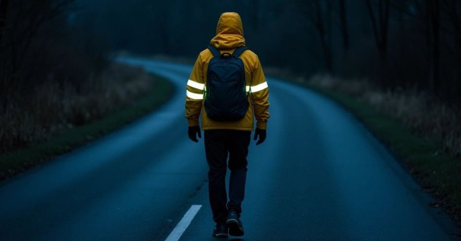 zdjęcie: Odblaski ratują życie jesienią i zimą / TM/ przykładowa ilustracja