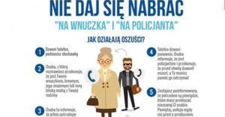 zdjęcie: Z ostatniej chwili: fałszywy wnuczek „atakuje” - pilnie ostrzeżmy seniorów z naszych rodzin! / fot. KMP w Ostrołęce