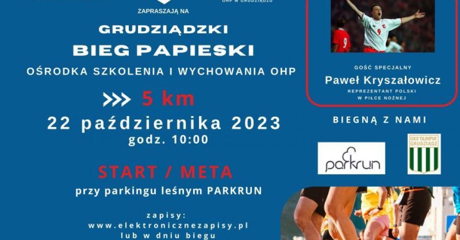 zdjęcie: Grudziądzki Bieg Papieski / fot. UM Grudziądz