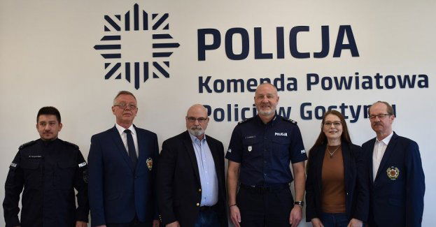 Amerykański policjnat w gostyńskiej komendzie