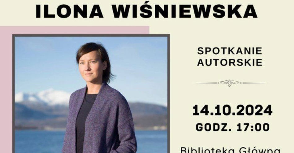 zdjęcie: Spotkanie z Iloną Wiśniewską / fot. UM Grudziądz