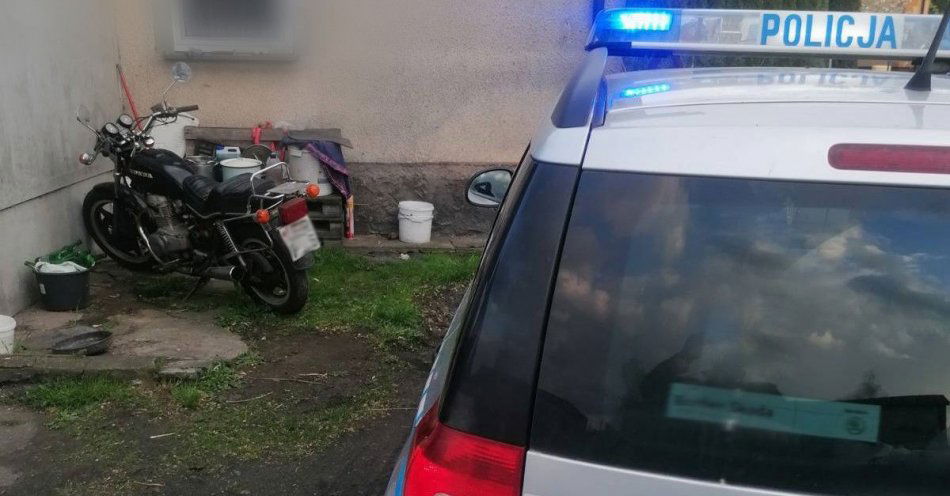 zdjęcie: Nietrzeźwy motocyklista próbował uciec przed policyjnym pościgiem. Trafił do aresztu / fot. KPP w Mławie