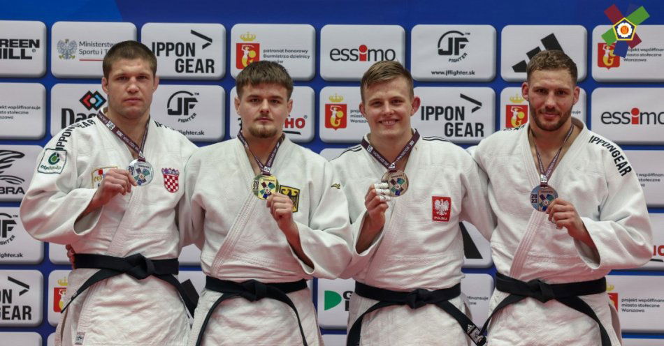 zdjęcie: Wygrał z ciężką kontuzją, teraz wraca do walki o medale. Michał Jędrzejewski gotowy na mistrzostwa Europy do lat 23 w judo / fot. Carlos Ferreira EJU