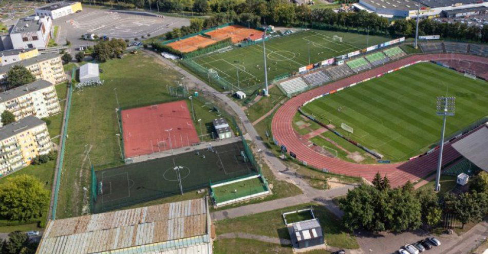 zdjęcie: Przetarg na modernizację kompleksu sportowego Olimpii rozpisany / fot. UM Grudziądz