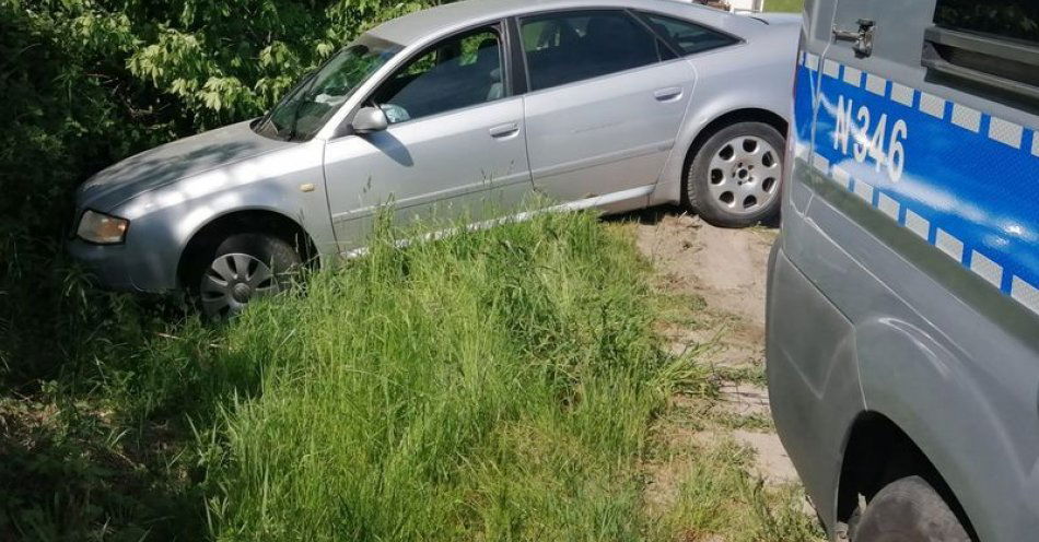 zdjęcie: Kierowca audi ukarany mandatem / fot. KPP w Wejherowie