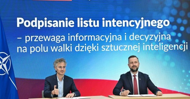 Szef MON podpisał list intencyjny z amerykańską firmą ws. współpracy m.in. w obszarze AI