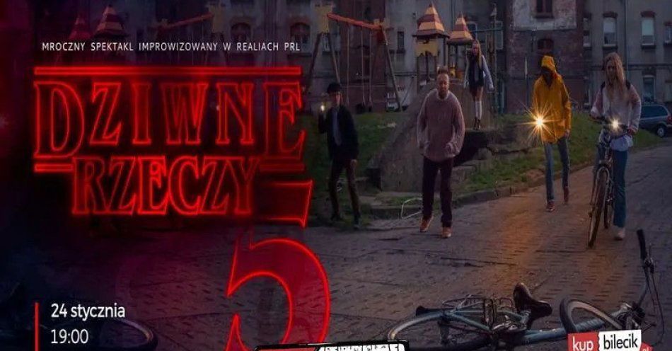 zdjęcie: Mroczny spektakl improwizowany w realiach PRL / kupbilecik24.pl / Mroczny spektakl improwizowany w realiach PRL