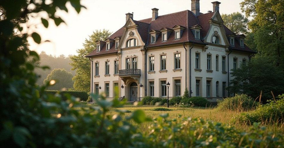 zdjęcie: Dom Zdrojowy znów otwiera się dla kuracjuszy. Dzień Otwarty 18 kwietnia / Fasada Domu Zdrojowego w Jedlinie-Zdroju — historycznego obiektu uzdrowiskowego