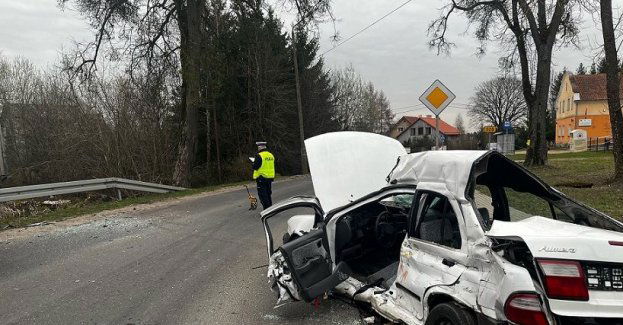 Tragiczny wypadek drogowy w Niebrzydowie. Jedna osoba nie żyje
