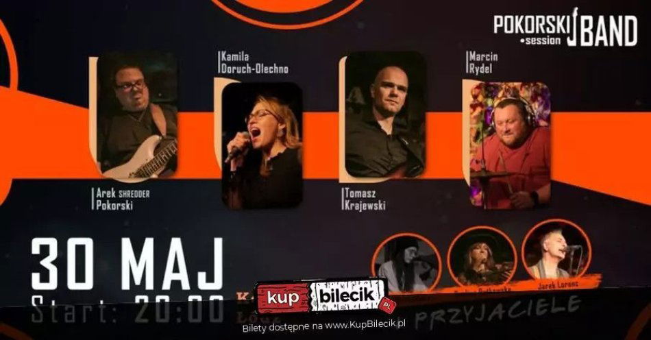 zdjęcie: Pokorski Session Band + Goście Koncert w Tawernie Keja Pub! / kupbilecik24.pl / Pokorski Session Band + Goście // Koncert w Tawernie Keja Pub!