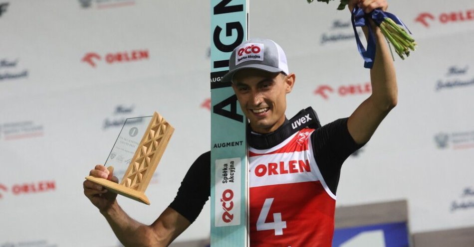 zdjęcie: Maciej Kot wygrał w Wiśle / fot. PAP